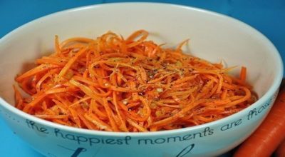 10 минут и вкусная, ароматная морковь по-корейски готова!