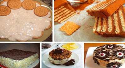 Легкие торты из печенья без выпечки. 5 лучших рецептов!