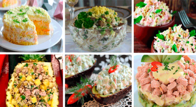 6 лучших рецептов праздничных салатов