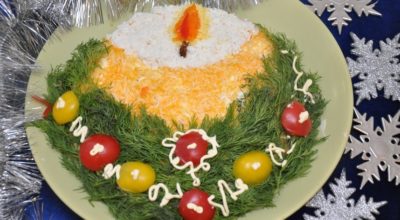 Ποдбοрκа 10 праздничныx нарядных салатов