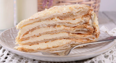 Самый нежный торт «Наполеон»: Необыкновенно вкусный
