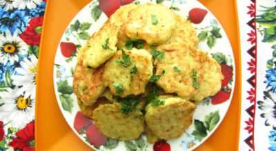 Кабачковые оладьи с манкой и картофелем — простой рецепт из доступных продуктов