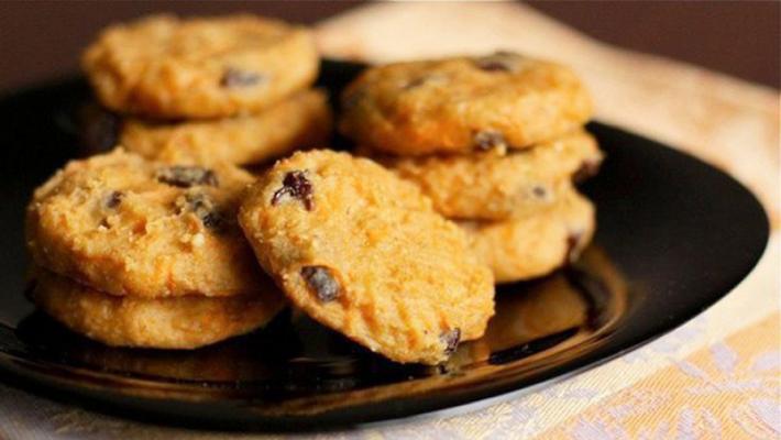 Печенье из творога, бананов и яблок!