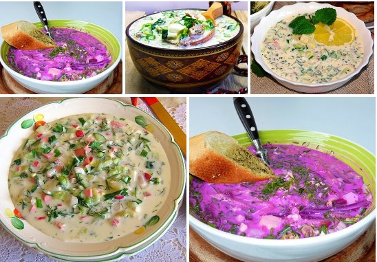 ОКРОШКА ИЛИ ЛЕТНИЕ СУПЧИКИ. Рецепты на любой вкус