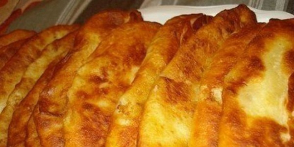 Тонкие пирожки с картошкой