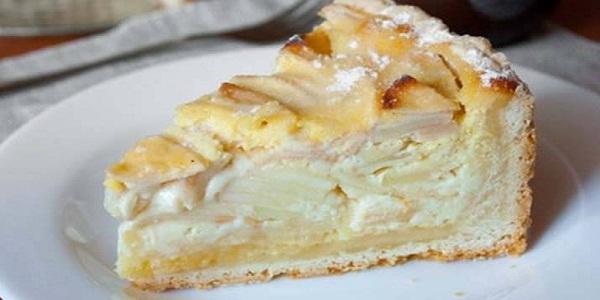 Яблочный пирог с начинкой (Цветаевский) Этот пирог — не просто тесто — яблоки. Здесь особенная яблочная начинка!