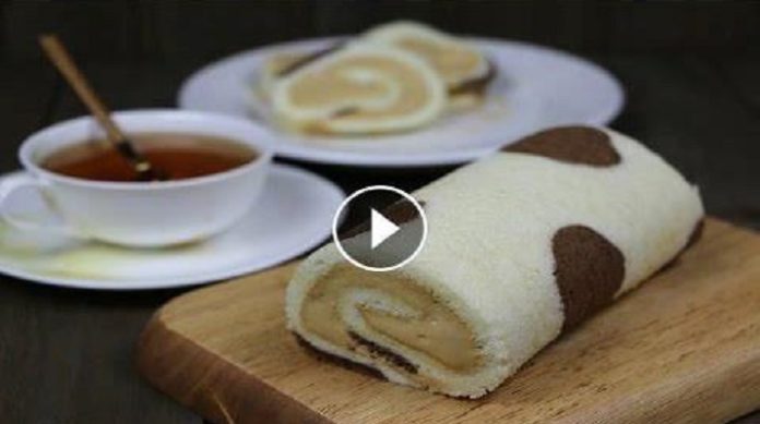 Очень вкусный рулет «Бурёнка»