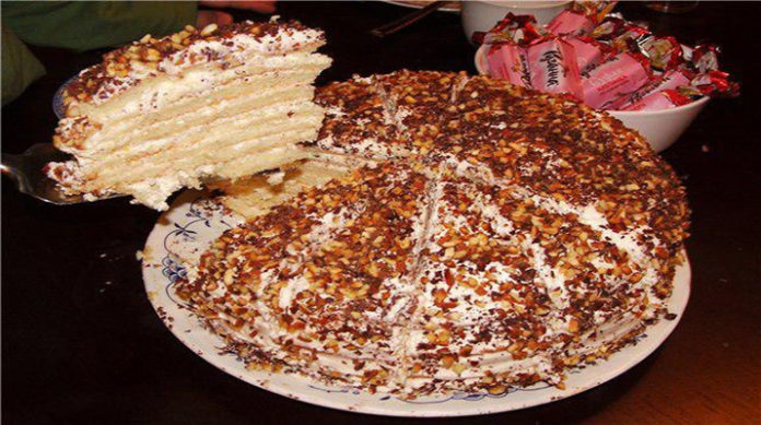 Очень вкусный сметанник