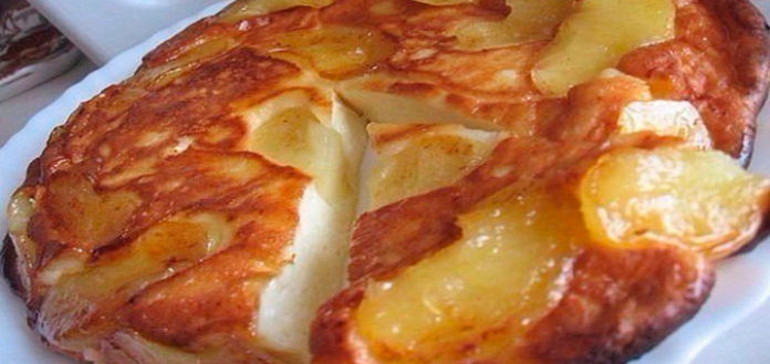 Творожная запеканка с яблоками. Просто тает во рту!
