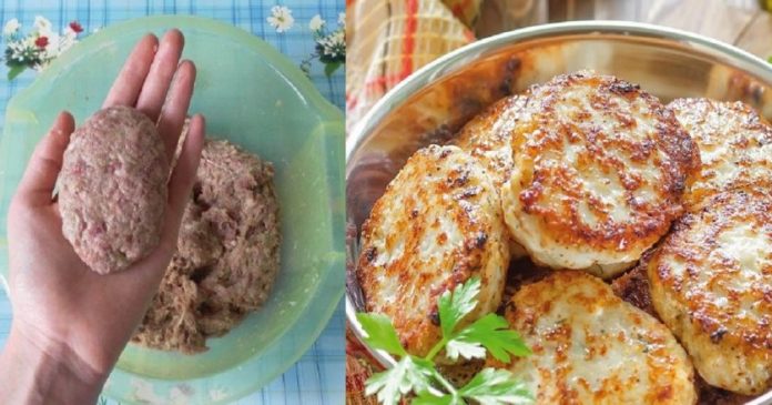 Этот трюк сделает Ваши котлеты очень сочными и вкусными, гораздо вкуснее обычных!