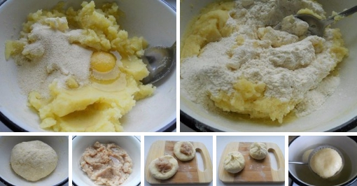 КАРТОФЕЛЬНЫЕ ГАЛУШКИ С МЯСОМ