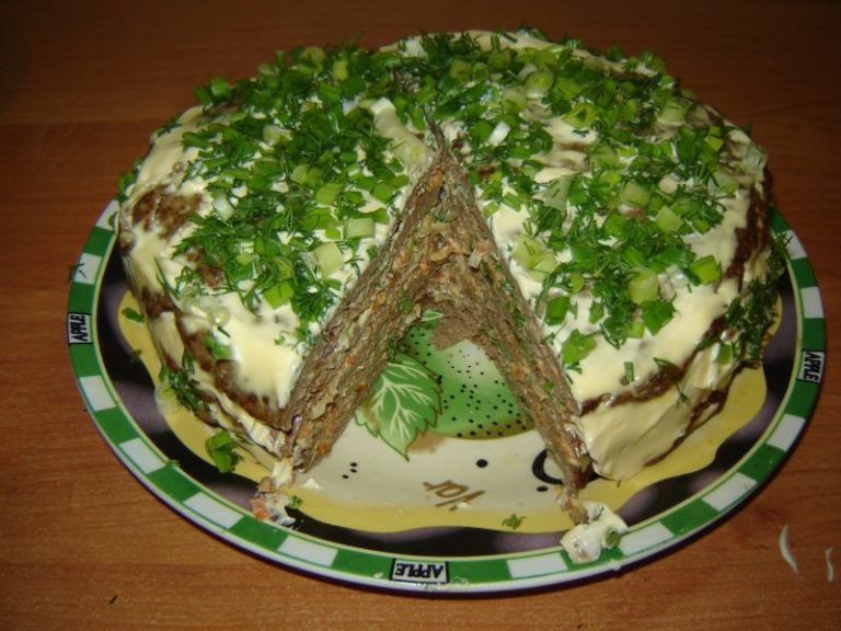 Печеночный торт. Самый правильный рецепт!