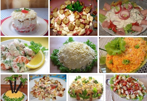 Топ-10 обалденных и вкусных салатов