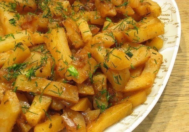 Вкусная картошка в мультиварке на режиме “Выпечка”