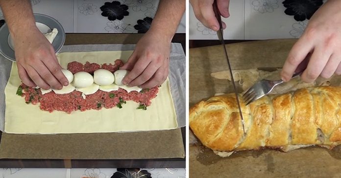 Восхитительный рецепт мясного пирога, от которого невозможно оторваться