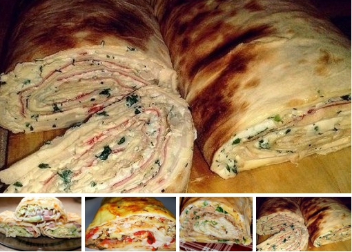 Закусочные рулеты из ЛАВАША