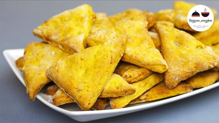Начинаешь есть и НЕ МОЖЕШЬ остановиться! Вкуснейшие тыквенные треугольнички