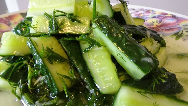 Быстрые закусочные огурцы. Ну, очень вкусные