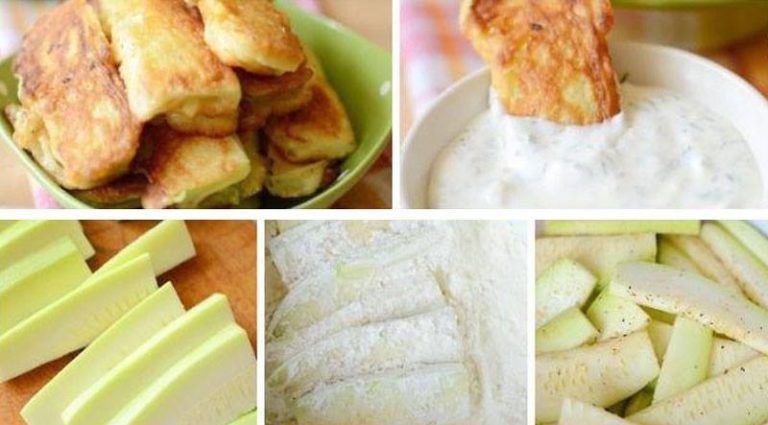 Невероятно вкусные кабачки в хрустящем кляре