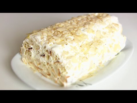 ТОРТ «ПОЛЕНО» из готового слоеного теста. Быстро вкусно
