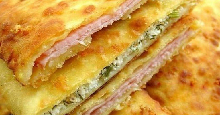 Сырные лепешки на кефире