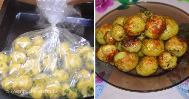 Картофель в рукаве — новый, вкусный и быстрый рецепт