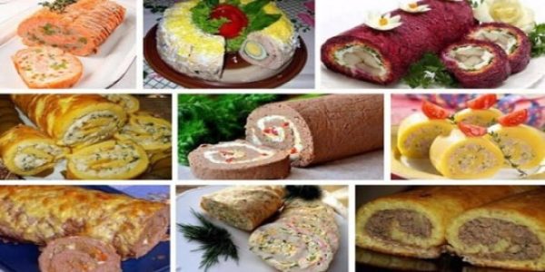 ТОП-9 РЕЦЕПТОВ ЗАКУСОЧНЫХ РУЛЕТОВ К ПРАЗДНИЧНОМУ СТОЛУ!