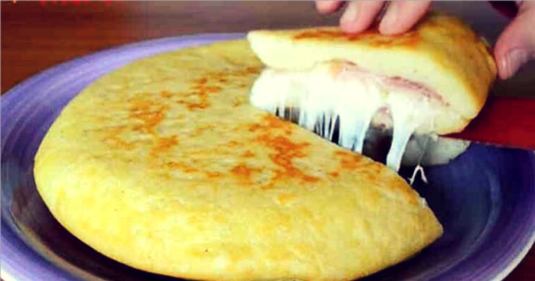 Знаменитый итальянский картофельный пирог с ветчиной и сыром
