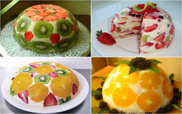 Фруктовые тортики без выпечки. Чудесное наслаждение вкусом