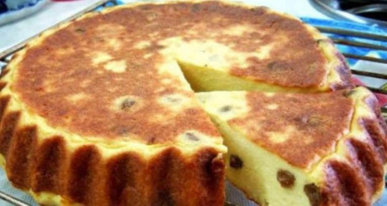 Низкокалорийная творожная запеканка на завтрак. Нежная и очень вкусная