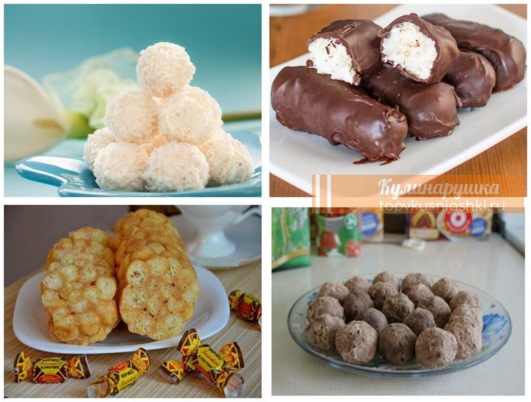 12 простых и очень вкусных сладостей без выпечки