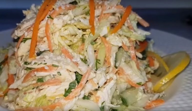 Этот салат можно есть даже ночью. Идеальное сочетание продуктов