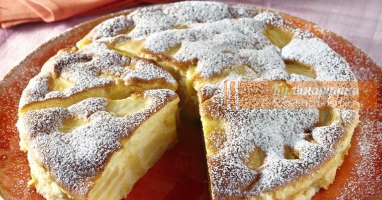 Итальянский пирог с яблоками