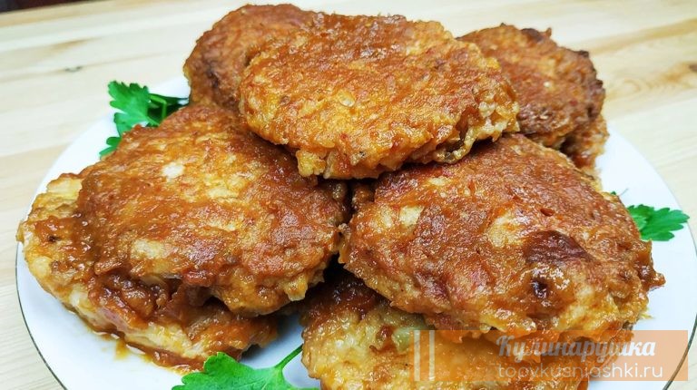 Изумительные луковые котлеты