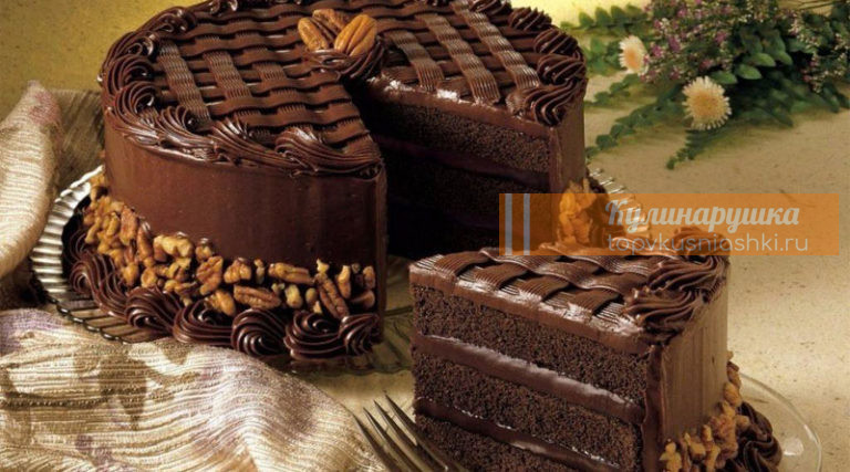 Шикарный торт «Черная магия». Волшебный вкус