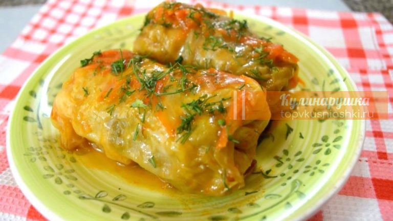 Вкуснейшие голубцы из пекинской капусты с необычной начинкой