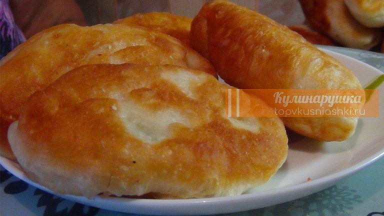 Аппетитные жареные пирожки с капустой. БЫСТРО, ПРОСТО И ОРИГИНАЛЬНО