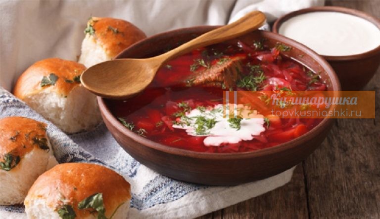 ТОП-6 рецептов вкусного борща с фасолью