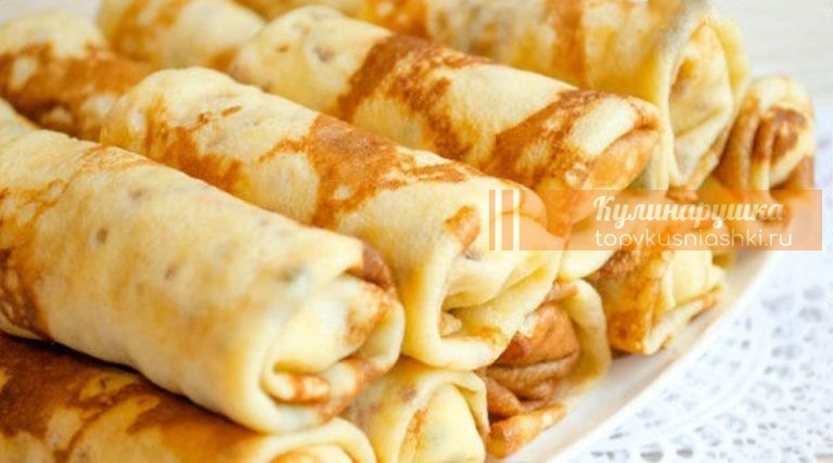 Вкусные блины на кипятке