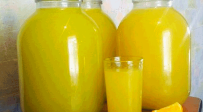 Как всего из 4 апельсинов сделать 9 литров сока