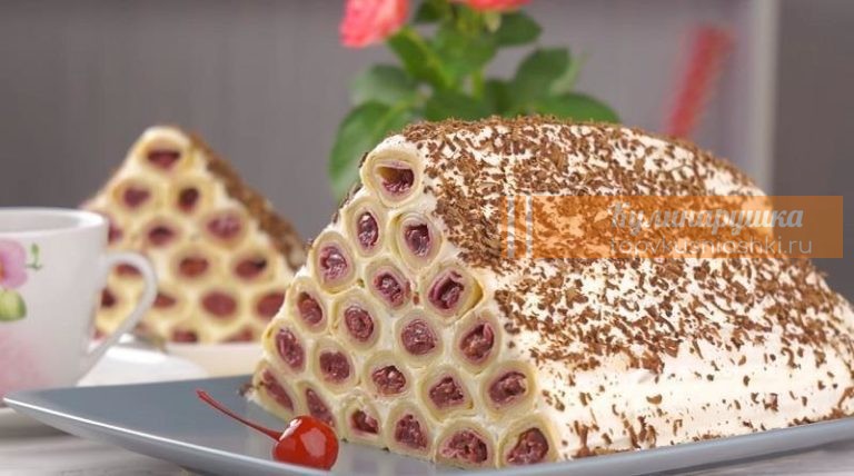 Необычайно вкусный и нежный торт «Монастырская изба» из блинов