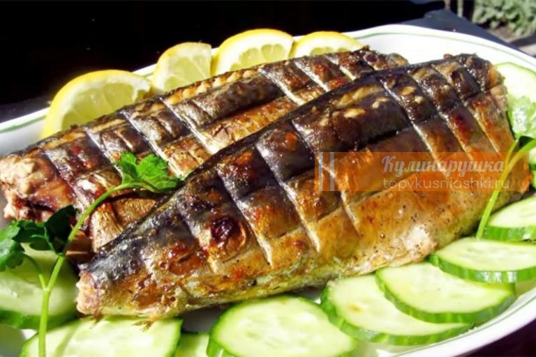 Вкуснейшая скумбрия за 3 минуты. Золотистая рыбка без всякой химии и коптильни