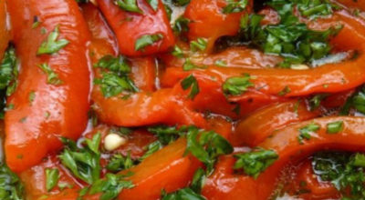 Если готовить болгарский перец, то только так. Потрясающая заготовка на зиму с чесноком