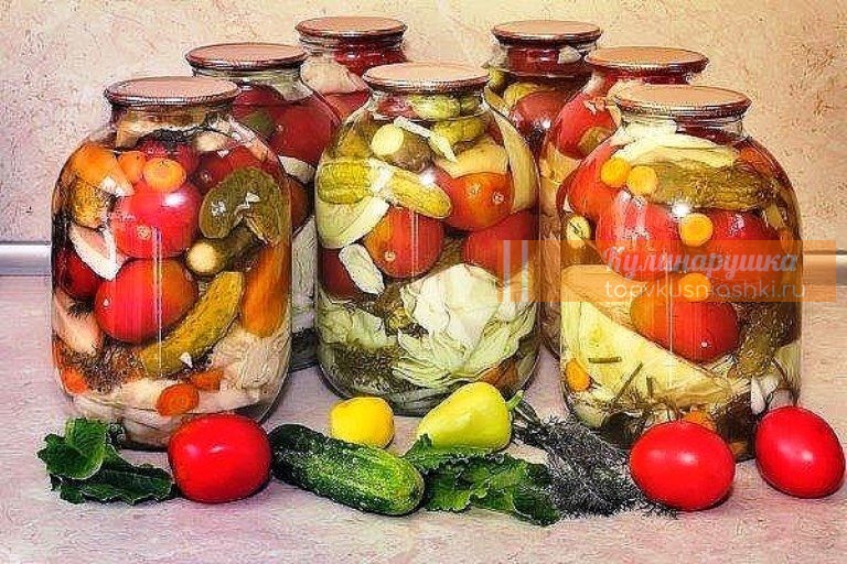 Консервация «Огород». Проверенный рецепт