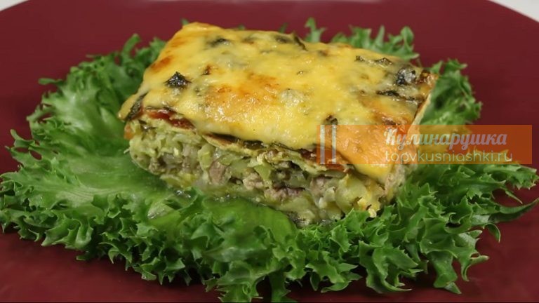Бесподобная запеканка из кабачков с фаршем: нежная и очень вкусная