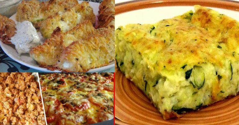 Кабачковые рецепты: 3 варианта на любой вкус