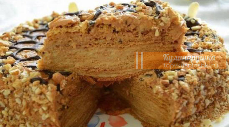 Нежнейший медовик с заварным кремом. Невероятно вкусный