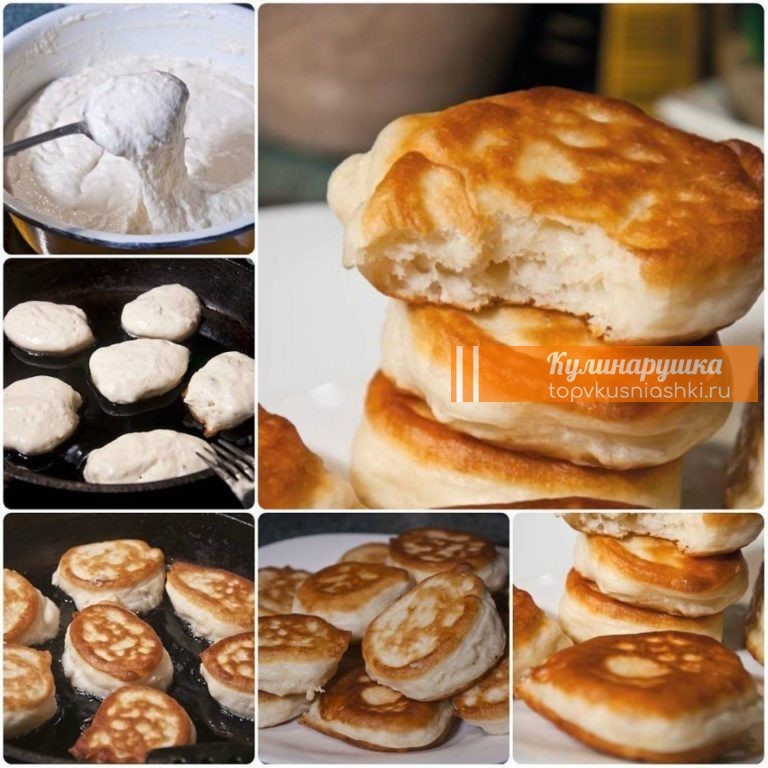 Оладьи на кефире