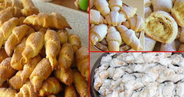 Рогалики к чаю: 3 быстрых рецепта