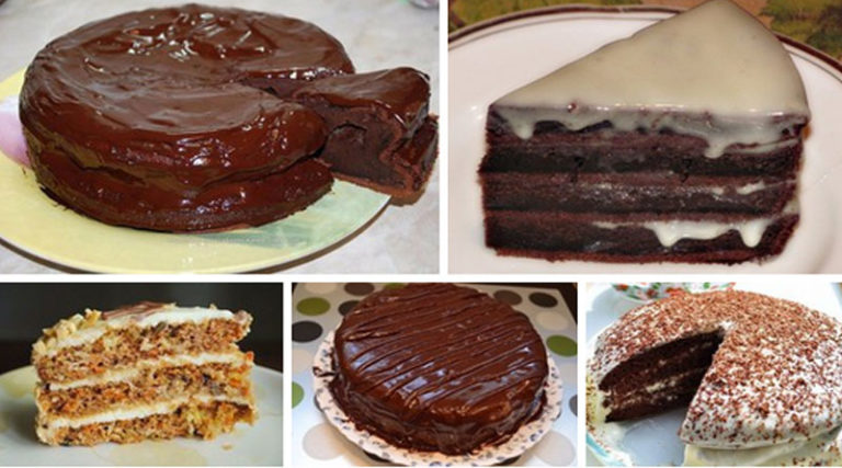 5 самых вкусных и популярных тортов